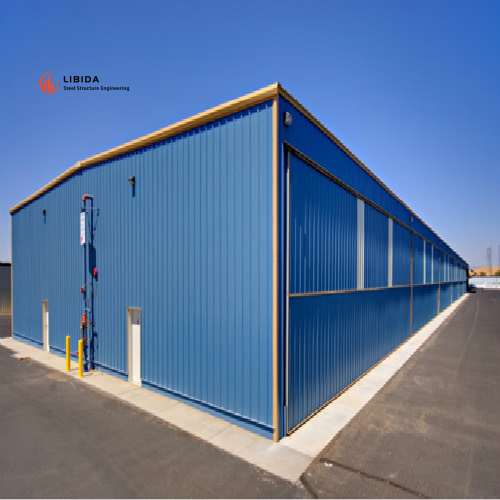 Prefabricated Soccer Stadium Durable Metal Building Efficient Cold Storage Warehouse Steel Structure Warehouse Building
