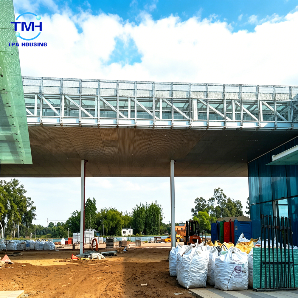 Factory Direct Custom Fabricated Pre Engineered Shopping Mall Structural Steel Framing Large Span Commercial Steel Building