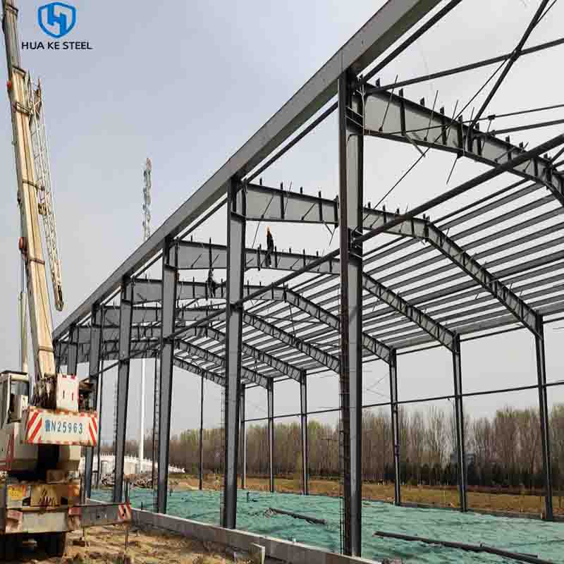Prefab Storage Shed Steel Structure Warehouse Easy Assemble for Industrial Inventory Distribution Facility