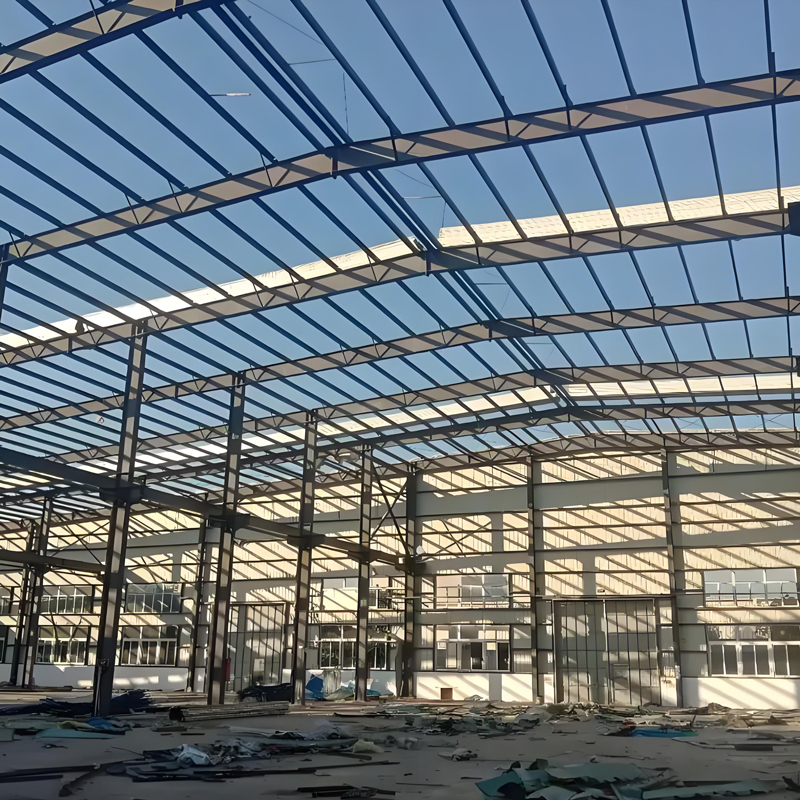 Prefabricated Steel Structure Portal Frame Building Prefab Industrial Warehouse Workshop Building