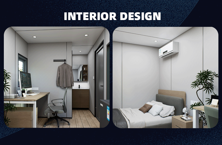 Custom Designed Space Capsule House Extreme 50 Degrees High Temperature Outdoor Hotel Dormitory Residence Pickup Dubai