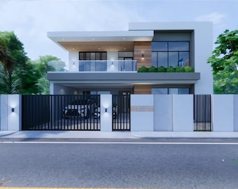 High Quality China Manufactured Modern Customized Luxury Prefab Light Steel Structure Duplex Villa