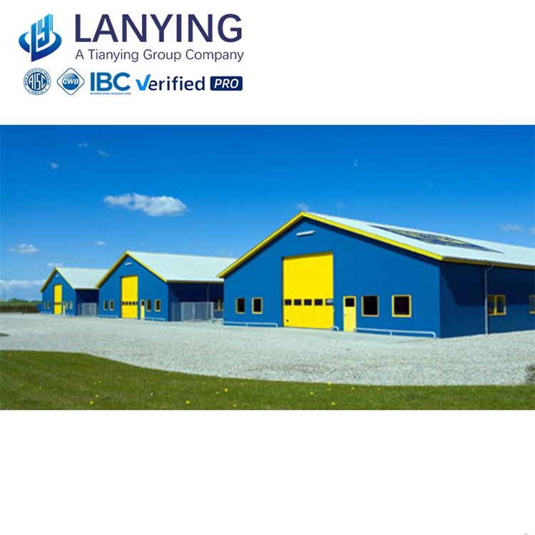 Lightweight High-strength Short Construction Period Safe Efficient Prefabricated Prestressed Steel Structure Supermarket Hall
