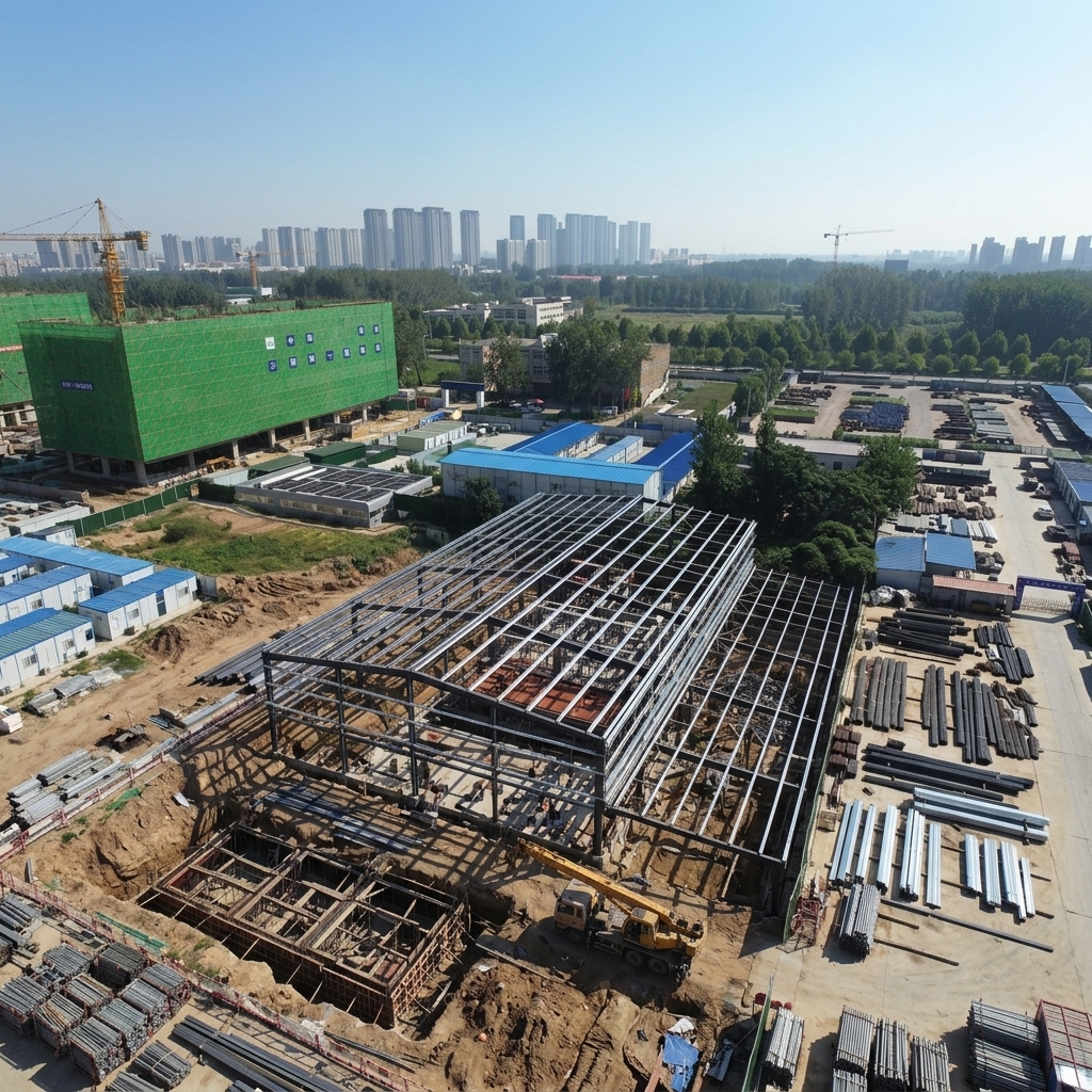 Prefabricated Warehouse Building | Durable Steel Workshops & Storage Facilities for African Markets