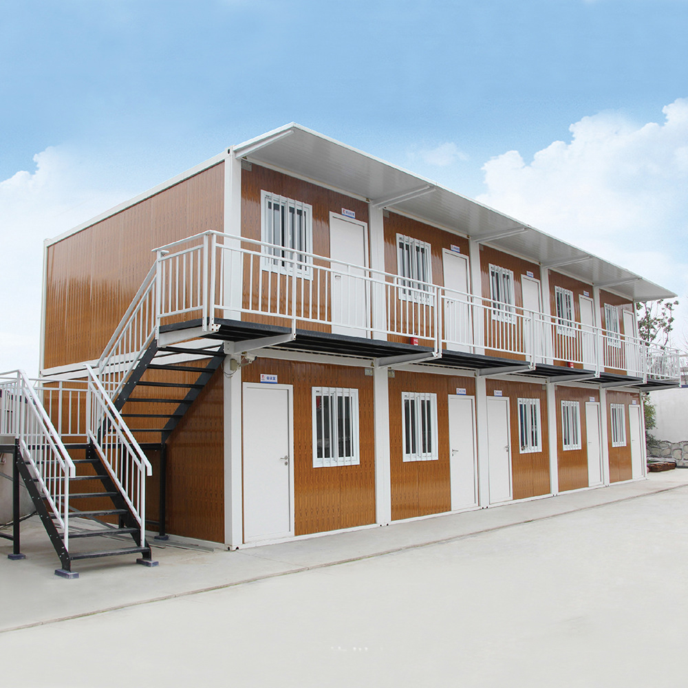 Light Steel 20ft Flat Pack Container House Prefab Container Camping Homes Detachable Container House
