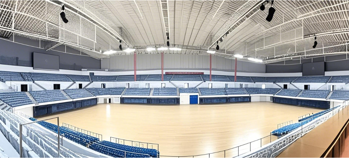 Modern Light Steel Frame Prefabricated Steel Structure Building for Hotels Schools Shopping Malls Residential Areas Stadium