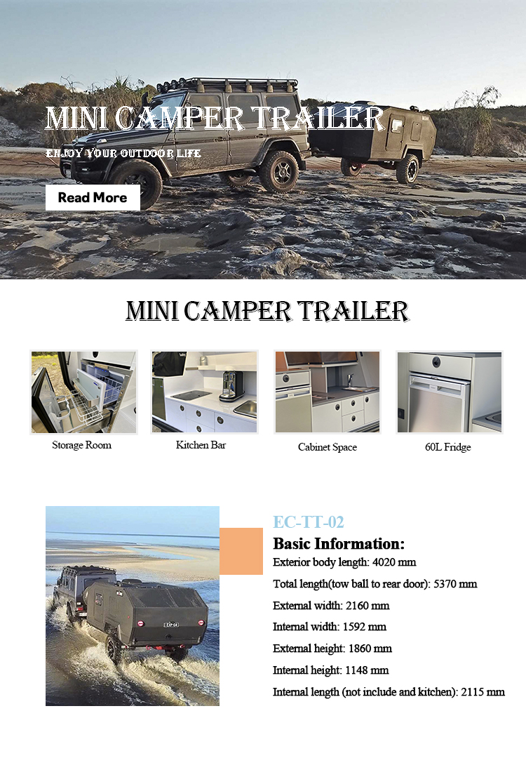 Off Road Camping Trailer Structure