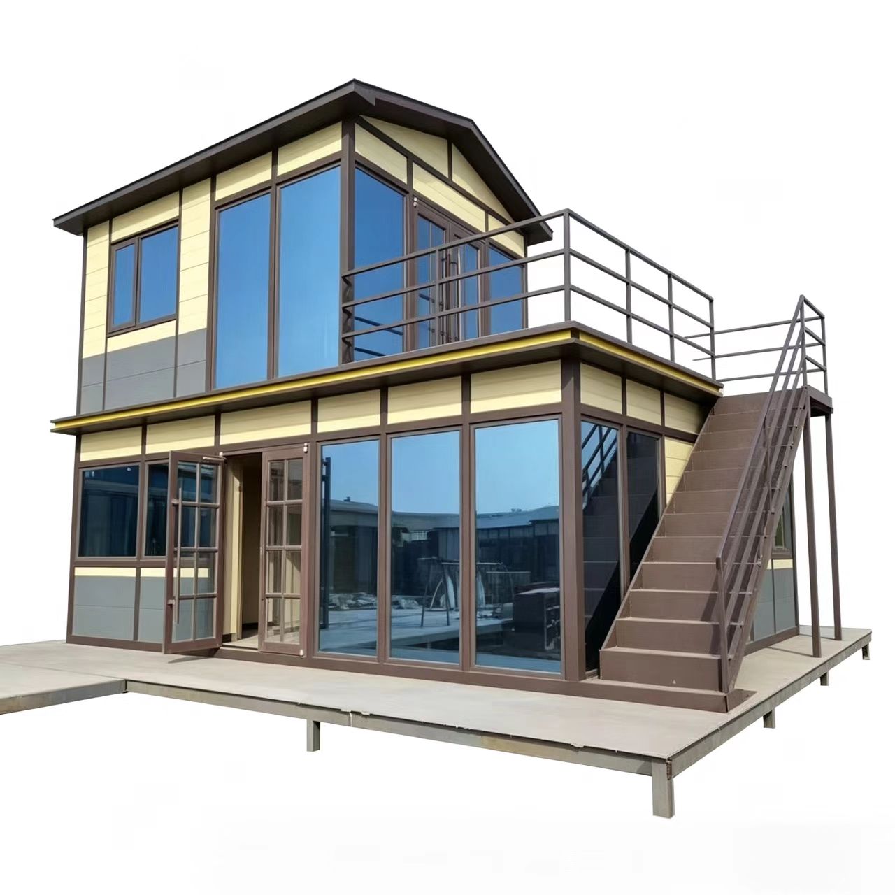 Factory Price Prefab Villa Modern Light Steel Structure Prefabricated House for Sale