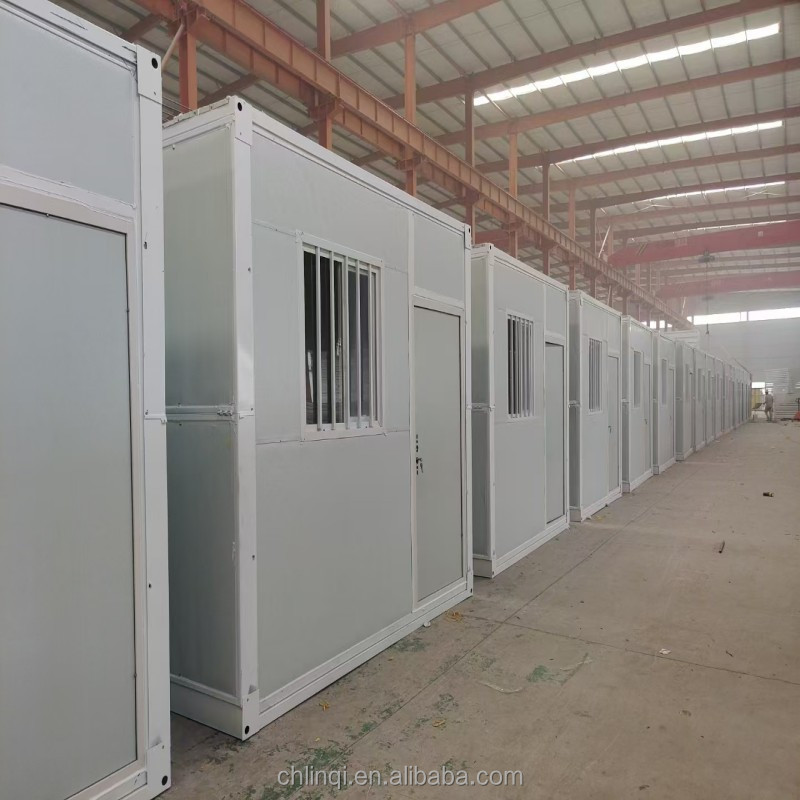 Cheap Prefab House Mobile Tiny Easy Assemble Sandwich Panel Foldable Container Prefabricated Houses