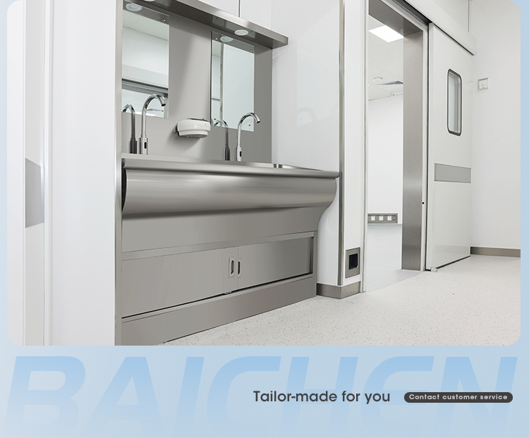 Prefabricated cleanroom details
