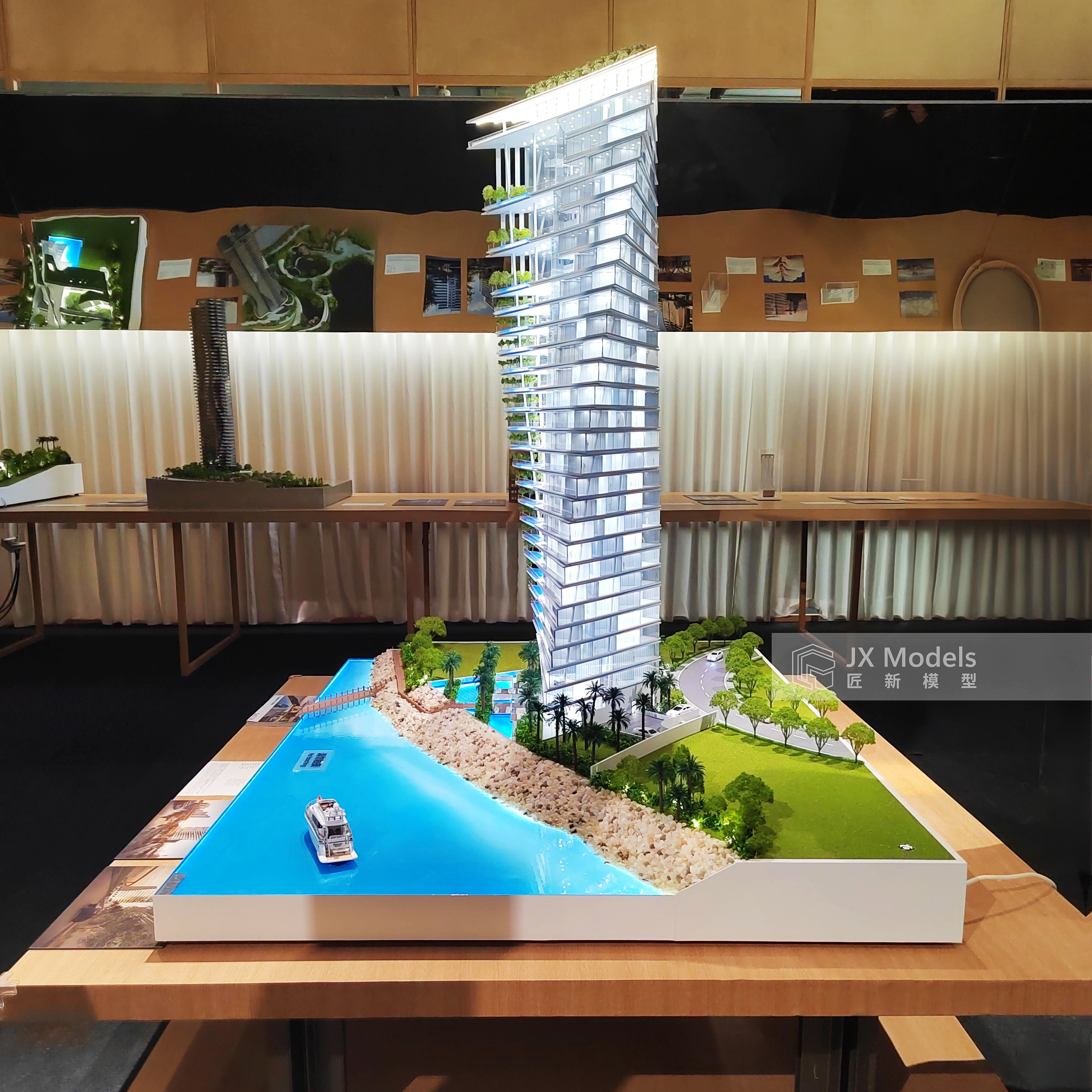 High-end Customized Apartment Building Model Scale Model Design And Production One-stop Service