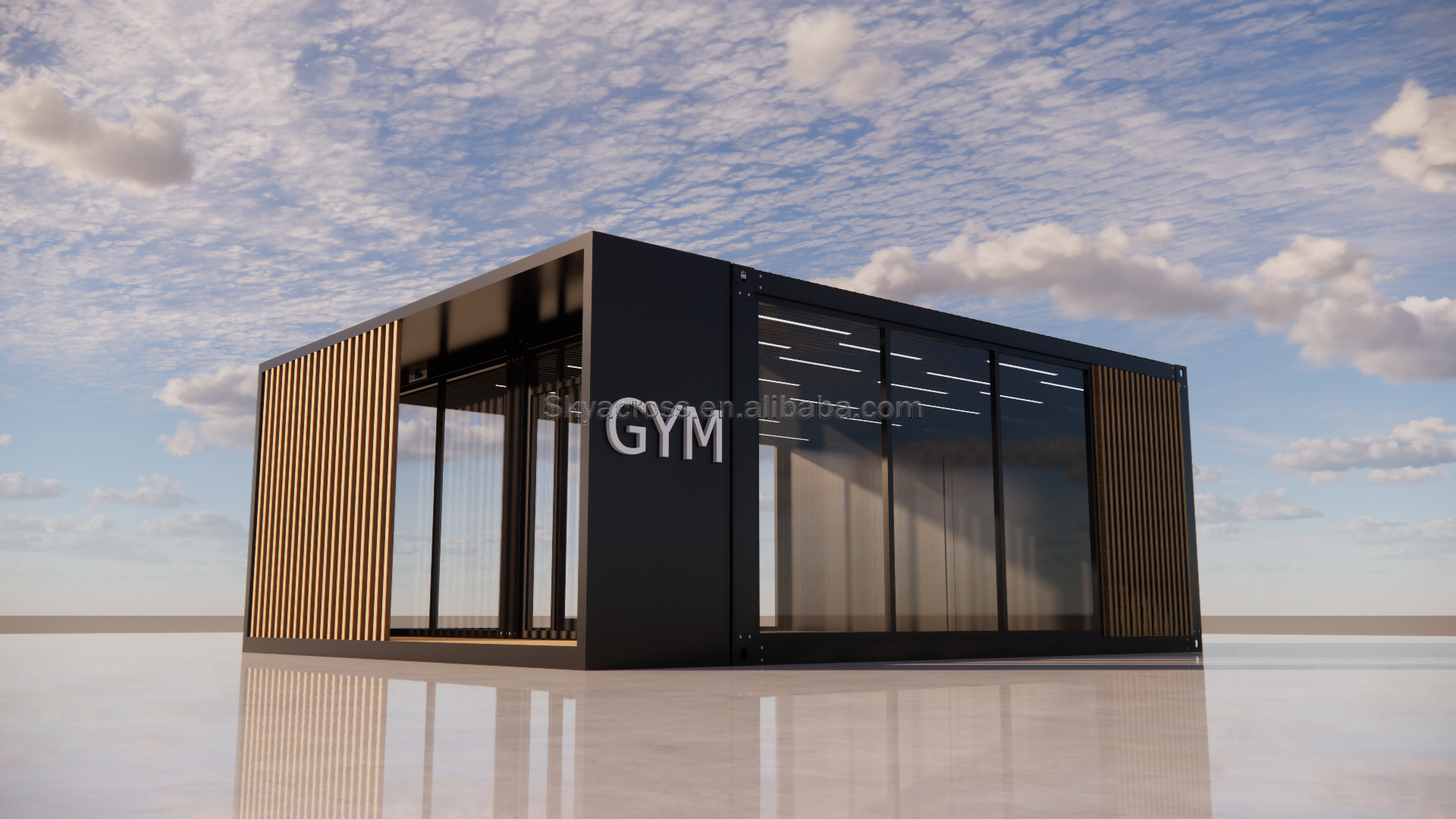 Container House Front View
