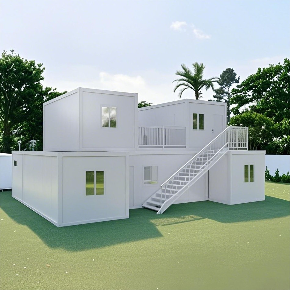 20ft Movable Temporary Container House With Newest Designs Welded Steel Frame For Outdoor Use For Sale
