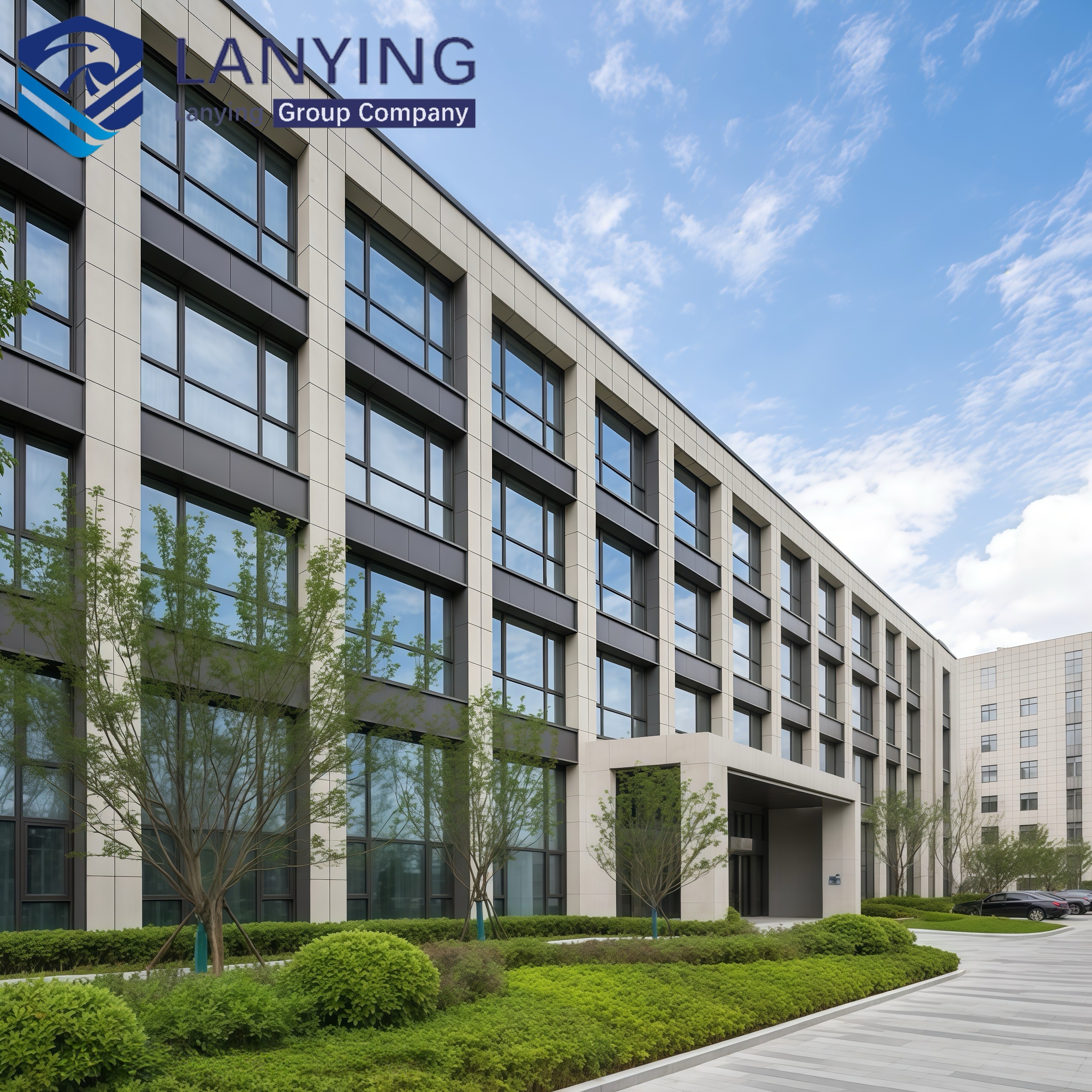 High Quality Multi-story Steel Structure Building Prefabricated Metal Frame Steel Structure Workshop Office Buildings