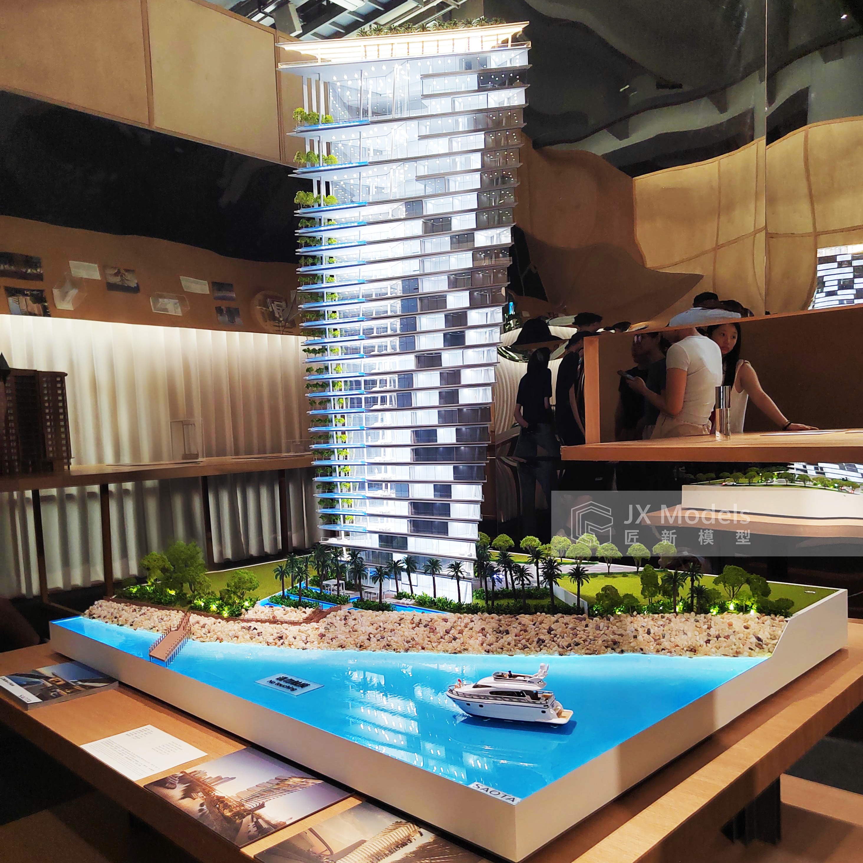 High-end Customized Apartment Building Model Scale Model Design And Production One-stop Service