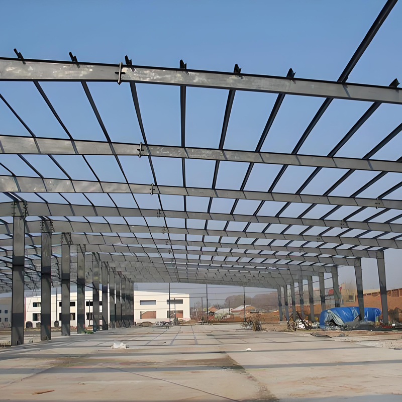 Prefabricated Steel Structure Portal Frame Building Prefab Industrial Warehouse Workshop Building
