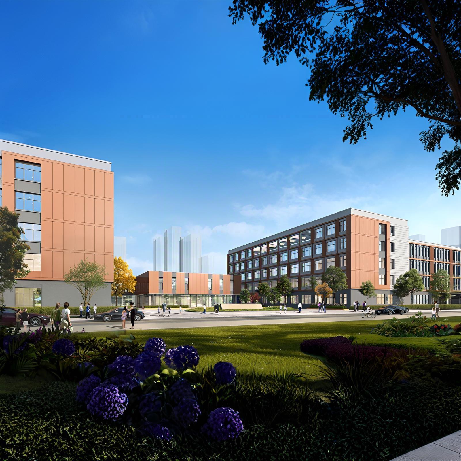 Customized Steel Structure School Building Multi-Storey Steel Construction Hospital Industrial Construction