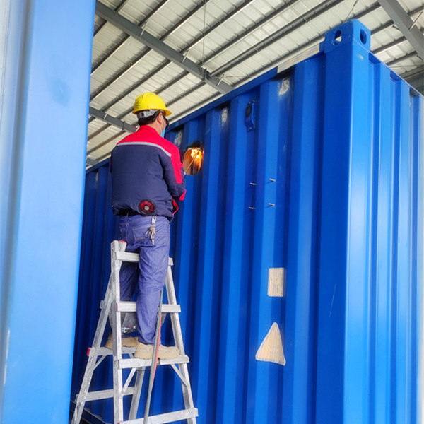 40 Foot Steel Lab Prefab Container House Medical Mobile Hospital Modern Outdoor Free Customized PCR Laboratory