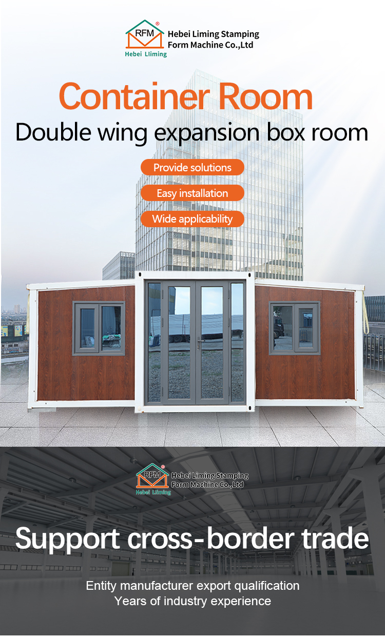 Double Floors Expandable Container House Modular Prefabricated House Prefab Tiny Homes Casa Prefabricada 2 Story Foldable House