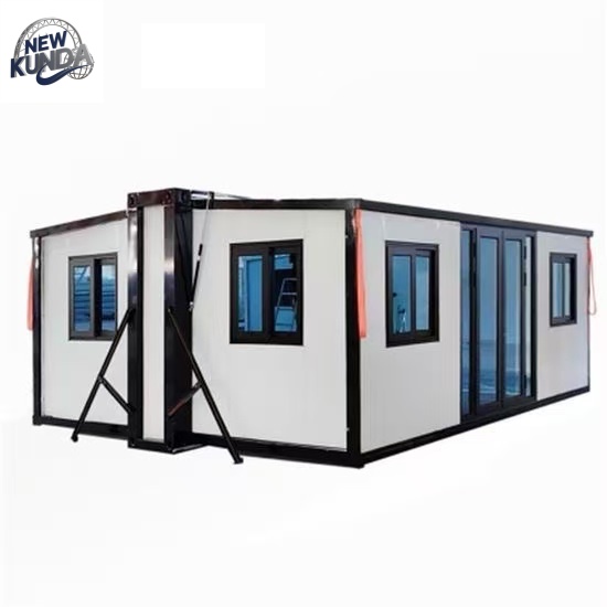 Prefabricated Light Steel Structure Container Houses-Expandable Living Room &amp; Bedroom Hotel Use Modern Design Fast Installation