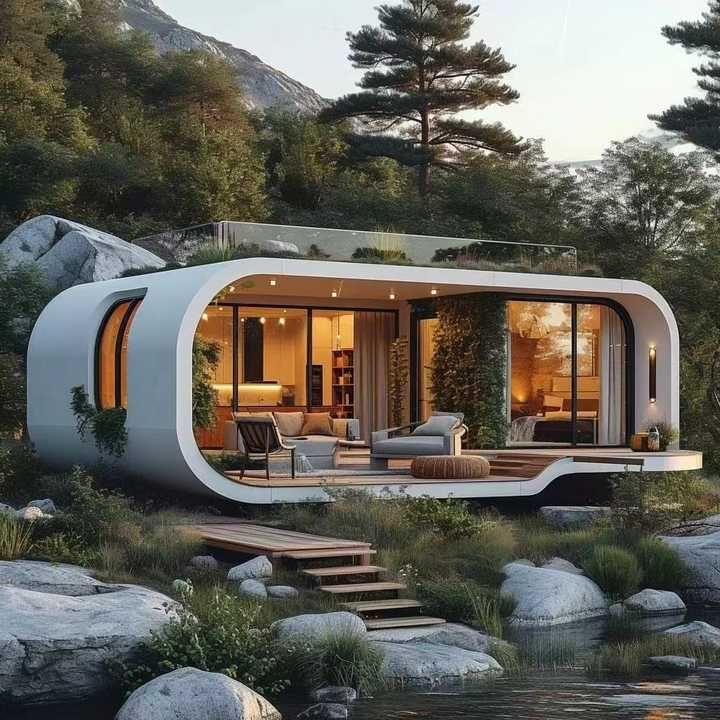 Modern Eco-friendly Prefabricated Hotel Bedroom Villa Intelligent Modular Factory Direct Sales