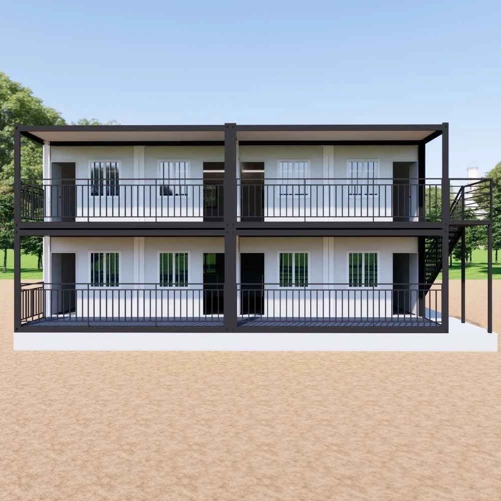 Fast Install Waterproof Modern Steel Container House With Stable Structure For Apartment Hotel Villa Industrial Use