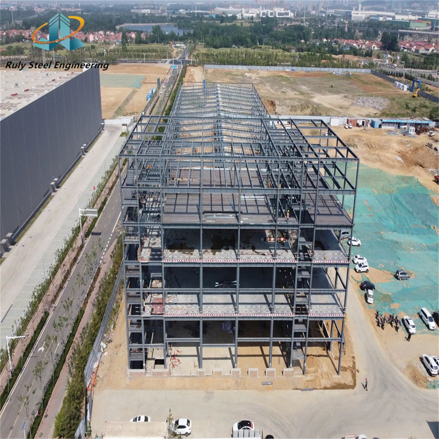 Prefab Peb Steel Structure Multi/Single-Floor Commercial Building