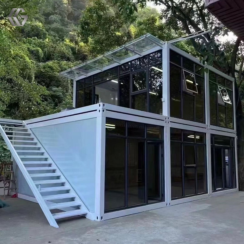 Anti-typhoon and anti-earthquake steel frame structure