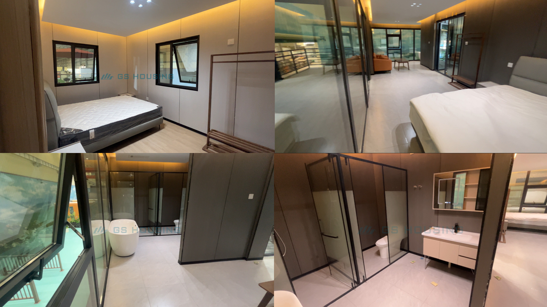 Light Steel Structure Eco Friendly Fast Install Prefab Modern Luxury Office Building Hotel