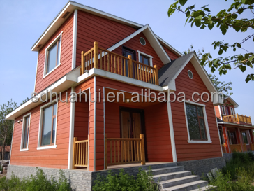 Modern Prefabricated Villa Light Steel Waterproof Eco-Friendly Durable Anti-Corrosion Lightweight Safe Chinese Style Houses