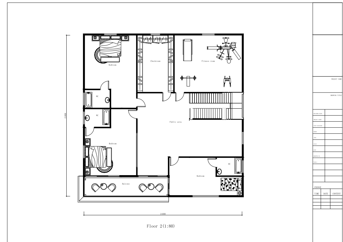 Steel frame engineering schematic