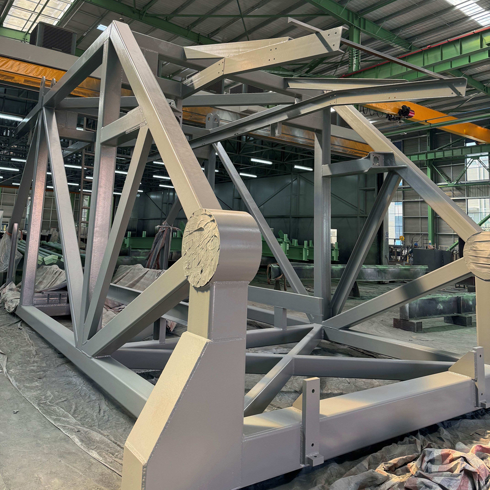 Customized Heavy Steel Structures Easy-to-Assemble Prefab Warehouse with Bending Processing &amp; Cut Building Accessories
