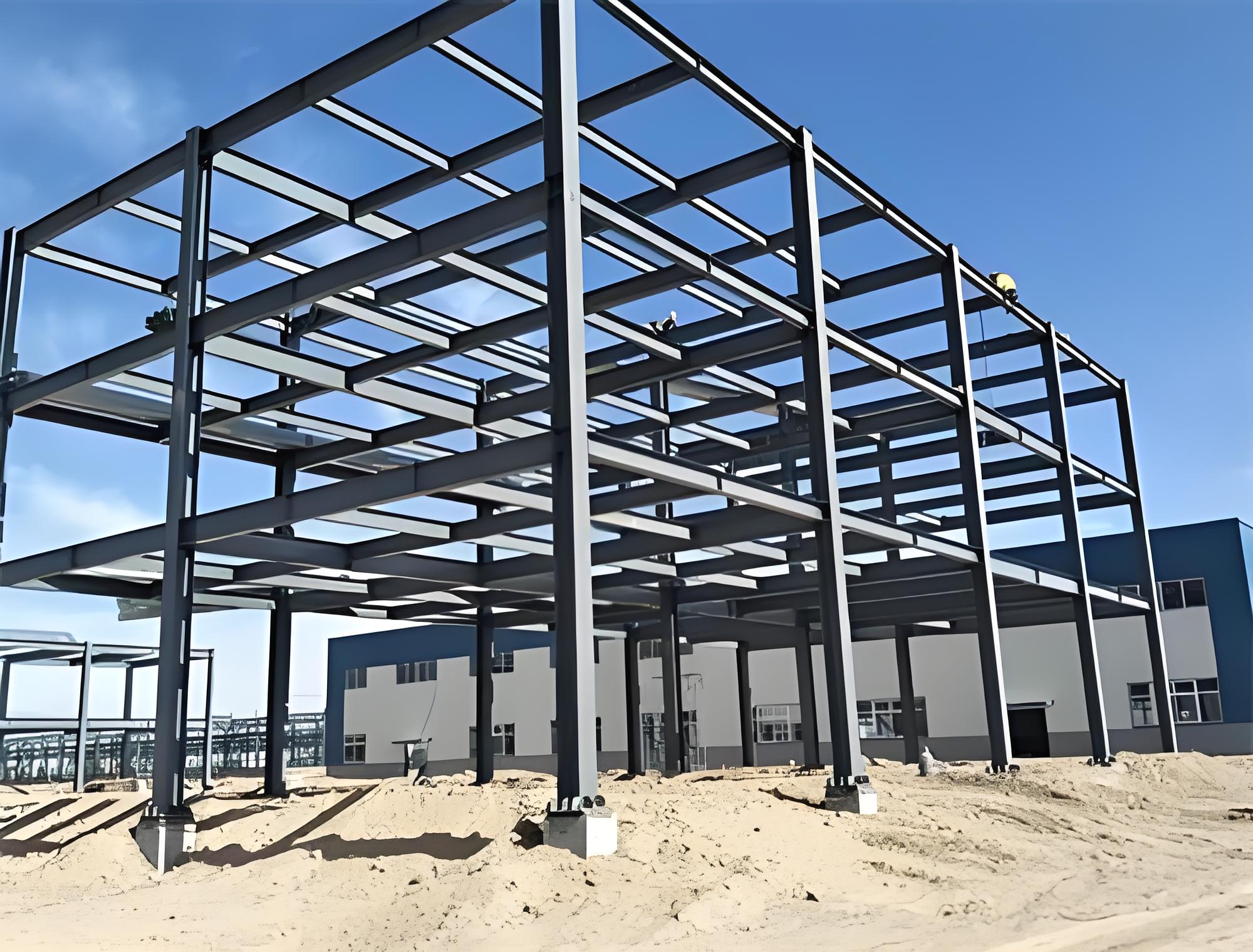 High Quality Galvanized Light Gauge Steel Frame Portal Steel Structure Villa Prefabricated Modern House Sandwich Board Panels
