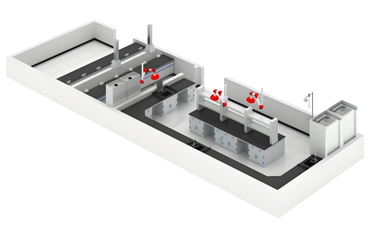 Mine chemical lab
