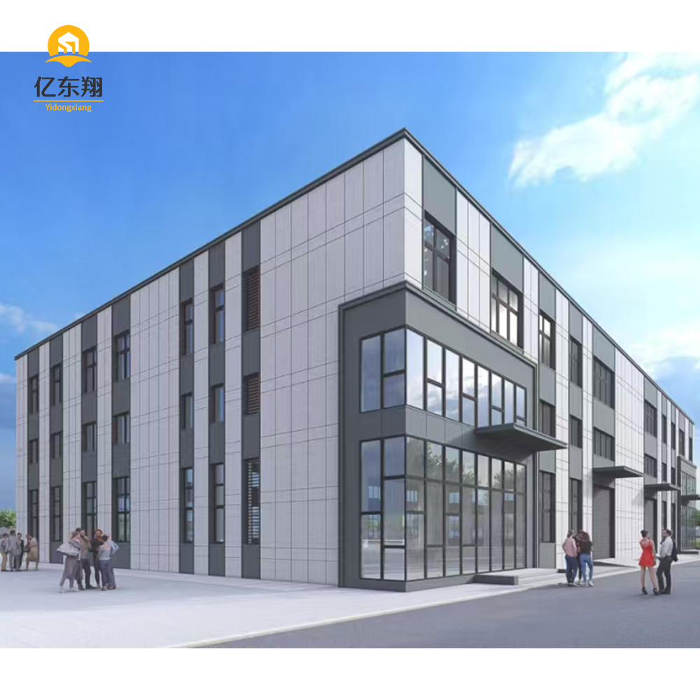 Insulated Eco-friendly Prefab Multi-story Steel Apartment Building with Lightweight Concrete Floor System