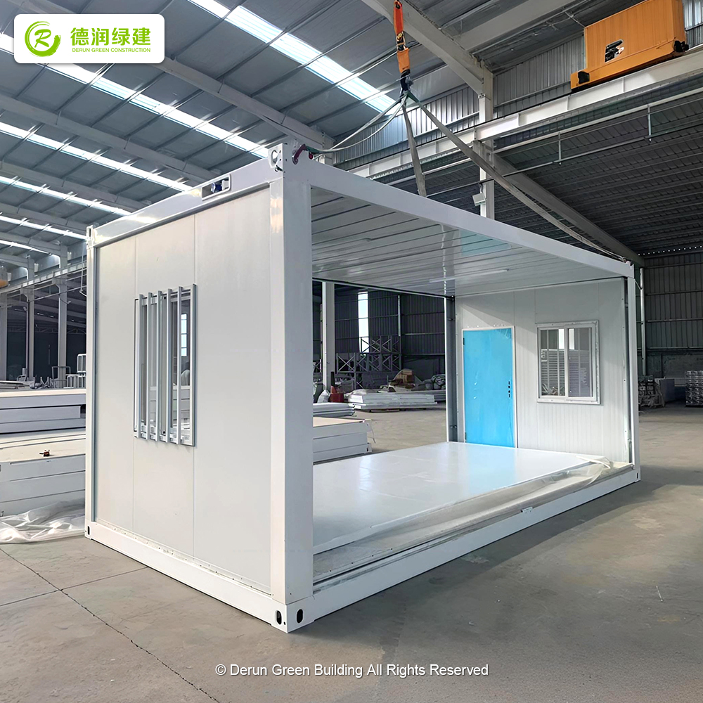Durable Steel Structure Foldable House with Galvanized Steel Frame Structure for Mining Site Camp Accommodation High Wind and