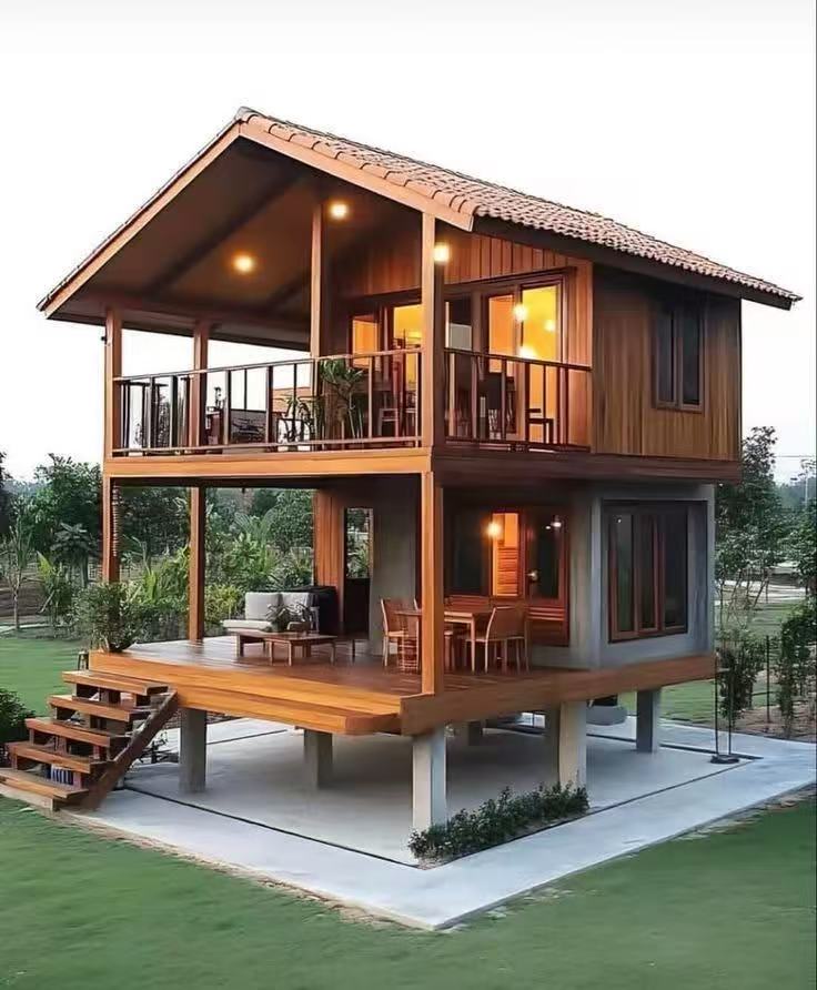Modern Luxury Design Modular Prefab Wooden Villa With High Quality Fast Installation