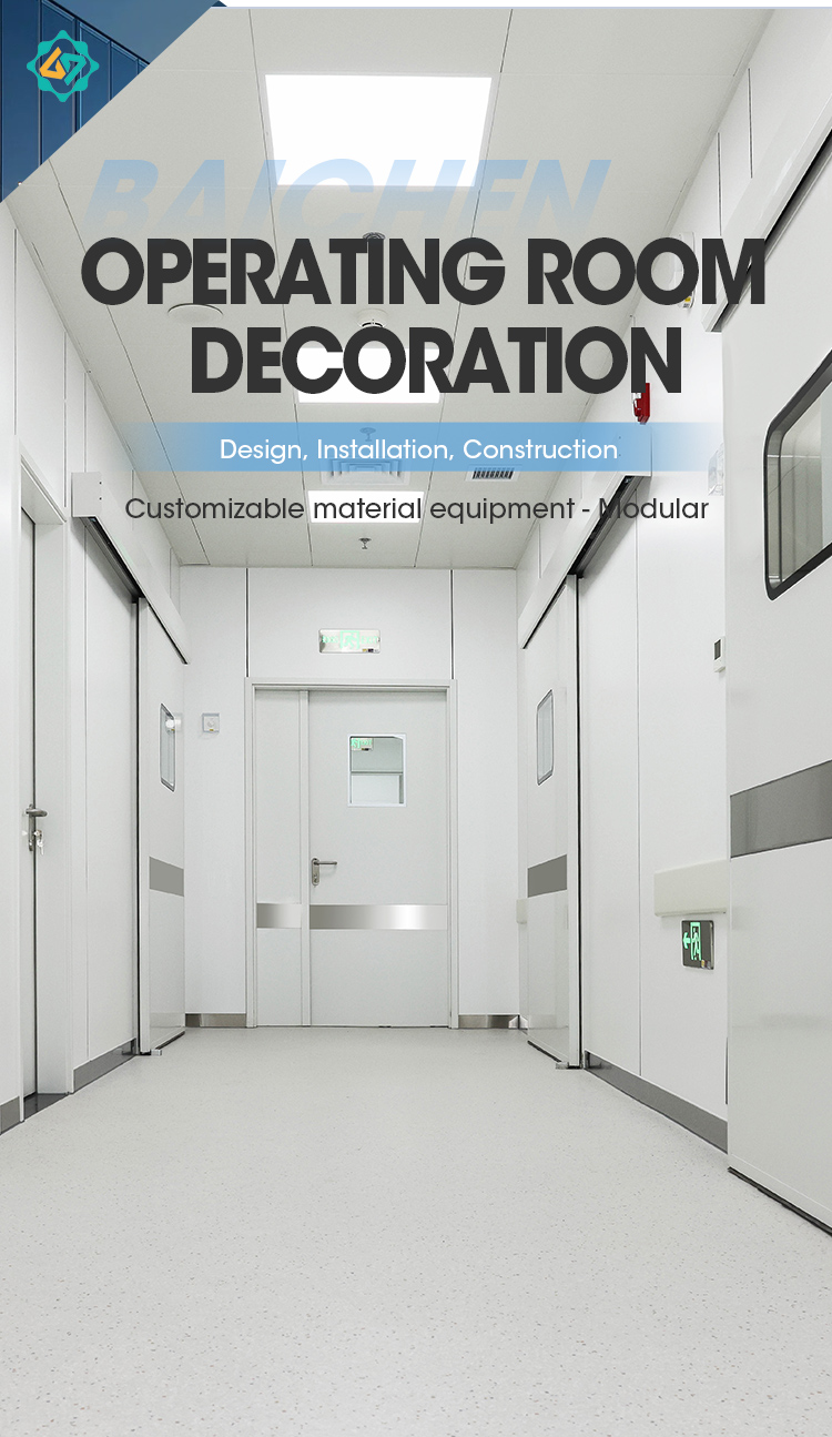 Handmade clean room panel design