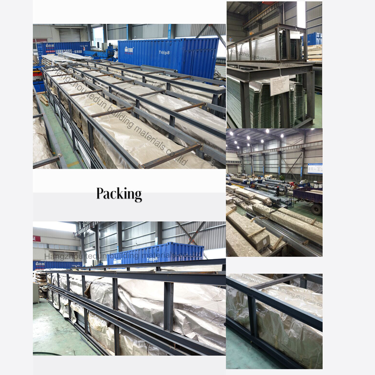 Steel Structure Movable House With Light Steel Structure House Container House