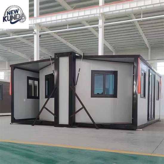 Prefabricated Light Steel Structure Container Houses-Expandable Living Room &amp; Bedroom Hotel Use Modern Design Fast Installation