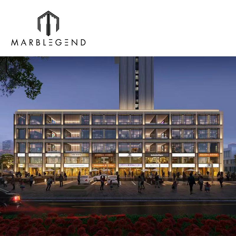 Modern High-end Hotel Design Integrates Into The High-rise Hotel Structure