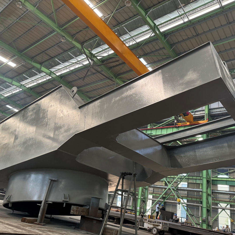 Customized Heavy Steel Structures Easy-to-Assemble Prefab Warehouse with Bending Processing &amp; Cut Building Accessories
