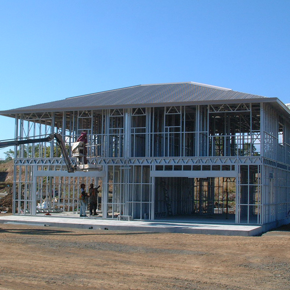 Strong Durable and High Quality Customized Light Gauge Steel Structure Prefab House for Villa Building