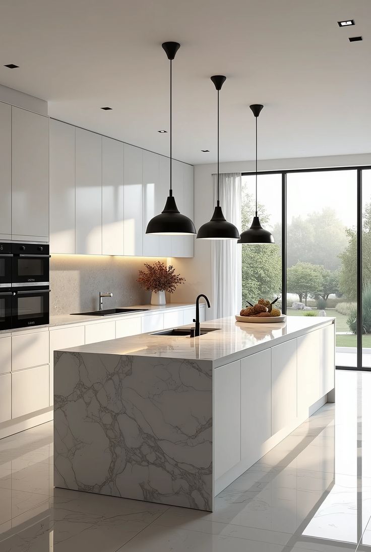 3 Bedrooms Flat Roof Residential Modern Light Steel Gauge Frame Prefabricated Houses Luxury Villas Ready To Quick Install