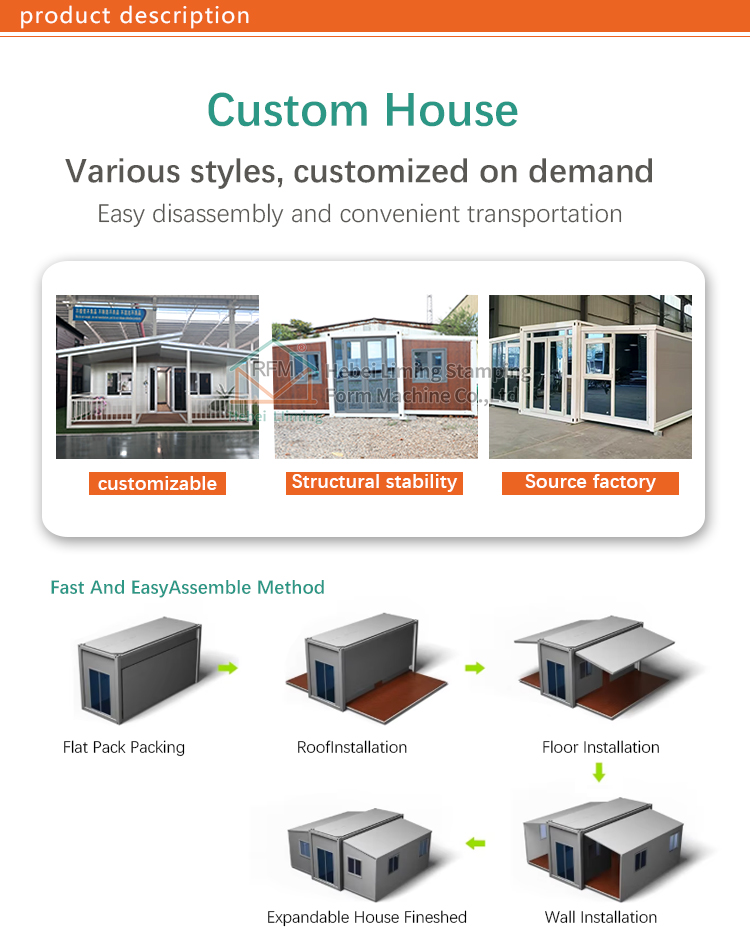 Double Floors Expandable Container House Detail 1