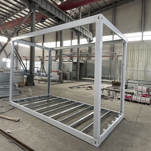Modular Detachable Container Building Frame 20ft Steel Temporary Dormitory Installation Solution Container House Frame
