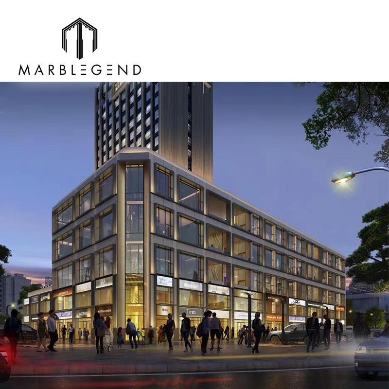 Modern High-end Hotel Design Integrates Into The High-rise Hotel Structure