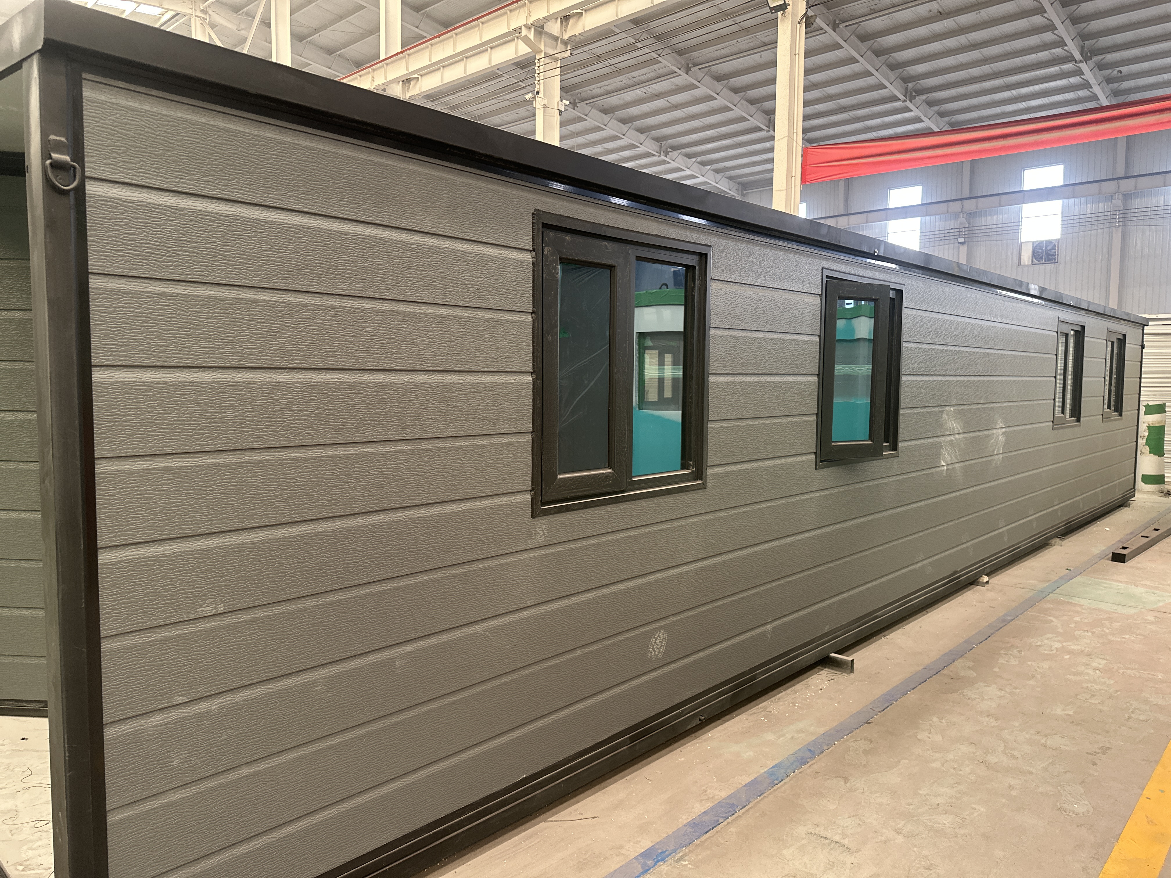 Eco Steel Contemporary 20Ft 40Ft Expandable Prefabricated House with Kitchen Bedroom Villa Prefab Luxury Movable Home