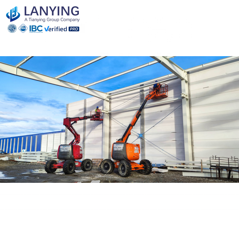 Modern Design Prefabricated Steel Frame Multi-Storey Building For Office School Gym Or Warehouse For Multi-Purpose Use
