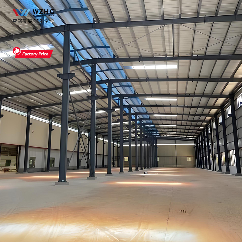 Long-life Corrosion Resistant Steel Structures Warehouse Metal Construction Building Workshop Warehouse Steel 4s Car Showroom